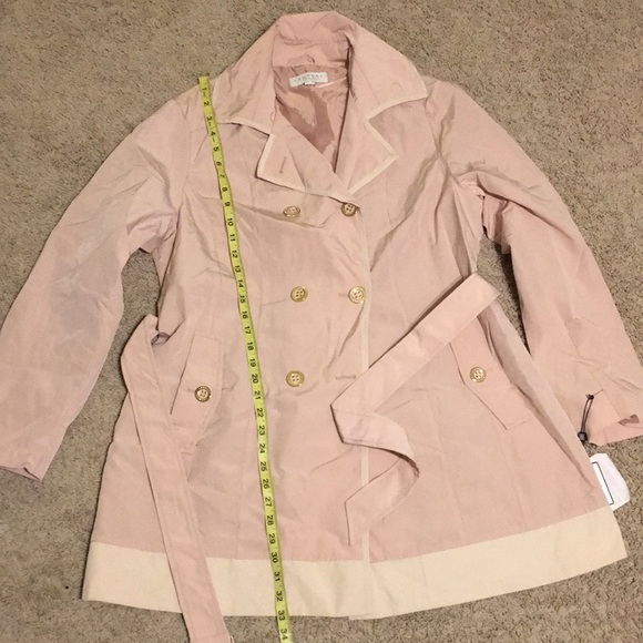⚡️SALE⚡️Laundry by Shelli Segal belted Trench Coat - Picture 3 of 4